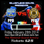 Philadelphia Police vs Fire - 11th Annual BlueFlame Bouts Boxing