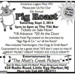 5th Annual Pig Roast - Amer Leg