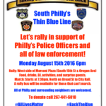 South Philly's Back The Blue Line Rally & March