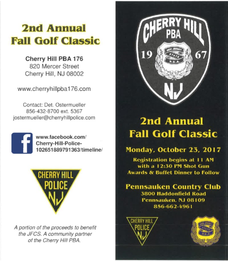 2nd Annual Golf Outing - Cherry Hill PBA