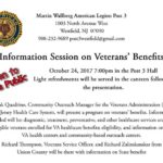 Information Session - Veterans' Benefits