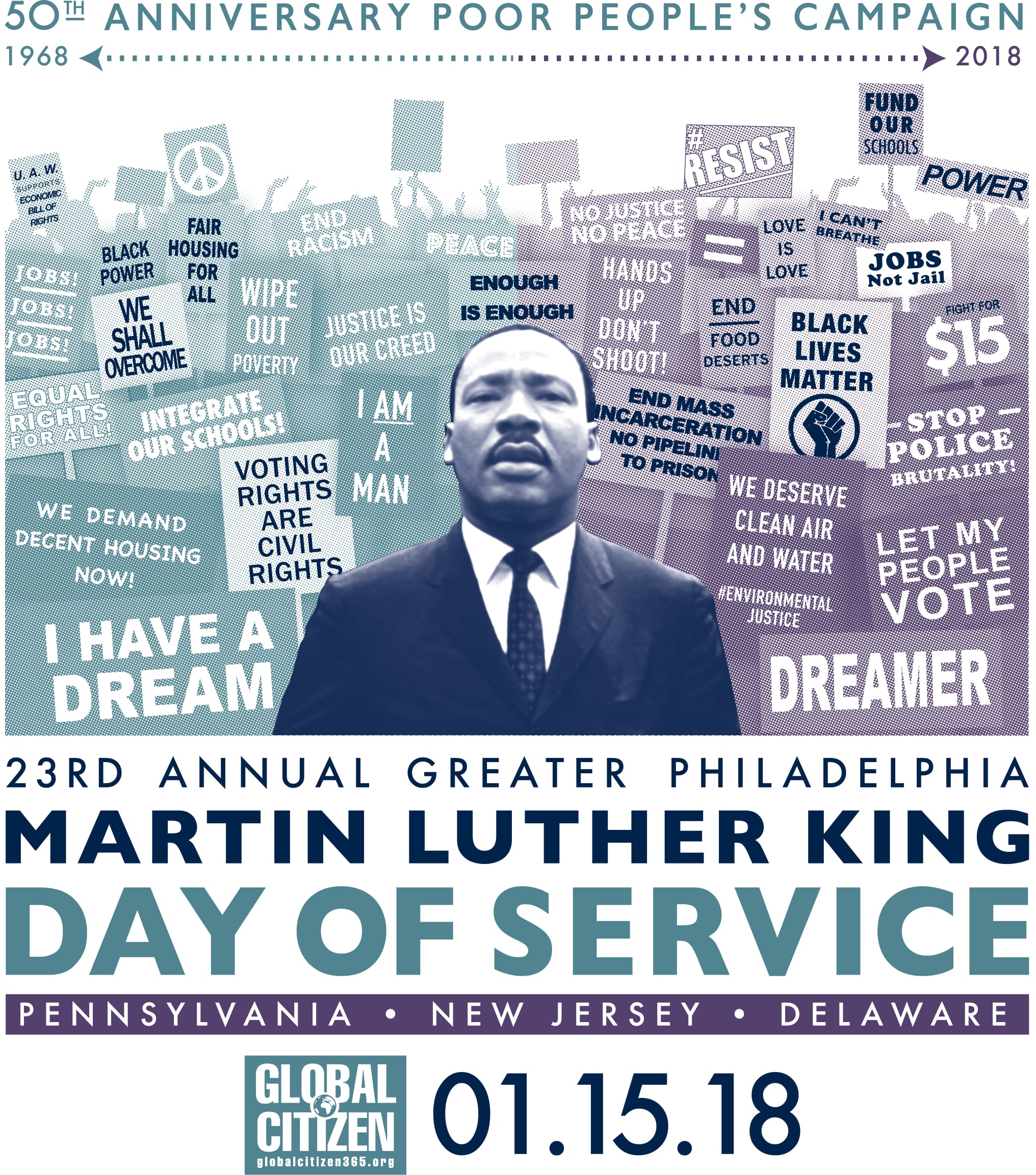 23rd Annual Greater Philadelphia Martin Luther King Day of Service