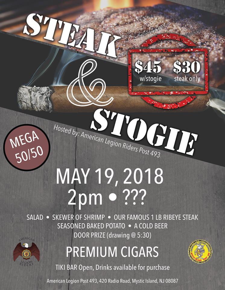 Post 493 Riders' Steak n' Stogie