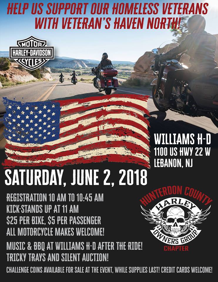 Ride for Veterans Haven North