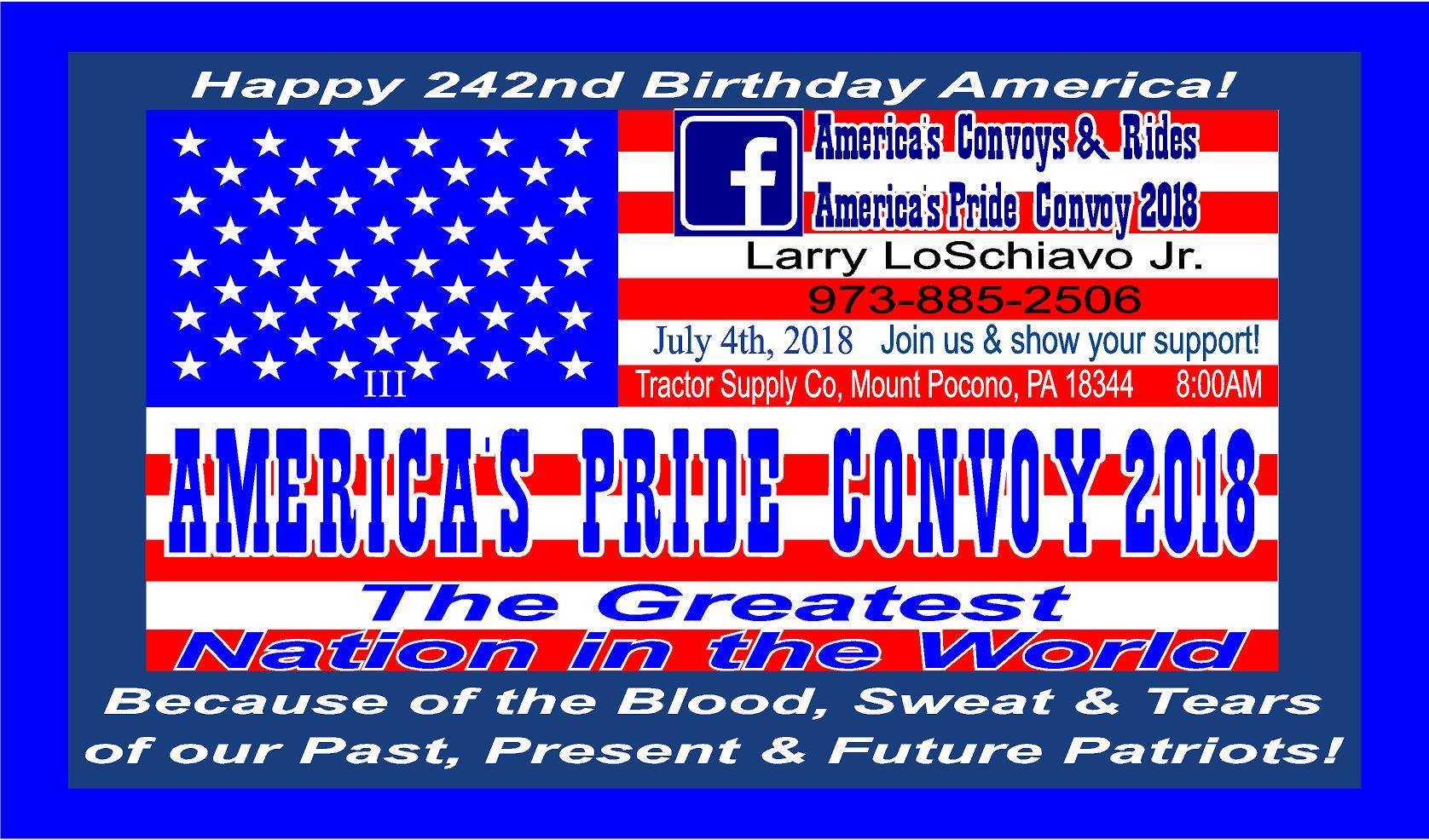America's Pride Convoy 2018