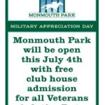 Monmouth Racetrack Clubhouse free to veterans & active military