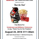 Beat The Heat Free Movie for Underserved Veterans