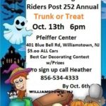 American Legion Riders Post 252 Annual Trunk or Treat