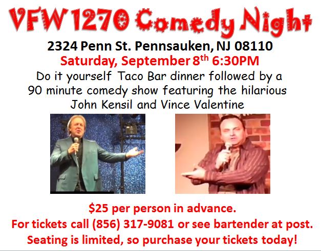 Comedy Night at VFW Post 1270