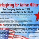 Thanksgiving for the Troops - Military 2018