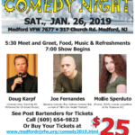 VFW Comedy Night – Combatting the Winter Blues!