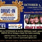 Free Drive In Movie & Dinner for Veterans & Active Military