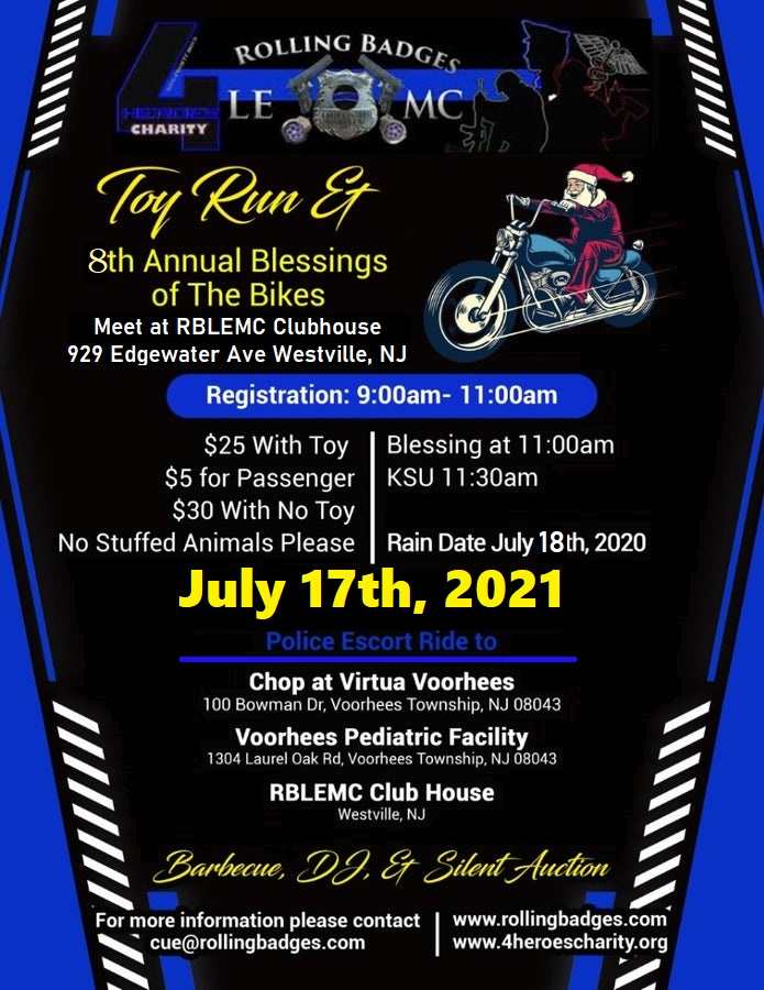 Blessings Of The Bikes/Xmas in July for CHOP