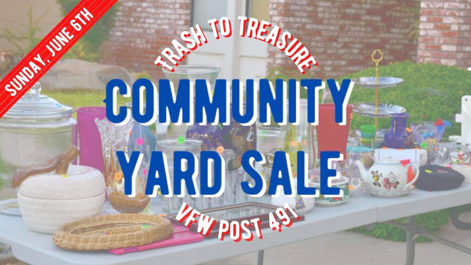 Community Yard Sale at VFW Post 491