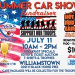 CAR SHOW Fundraiser for the Military Troops