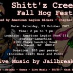 Shittz Creek Fall Hog Fest