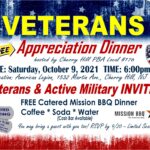 Military / Veterans Appreciation Dinner - Free