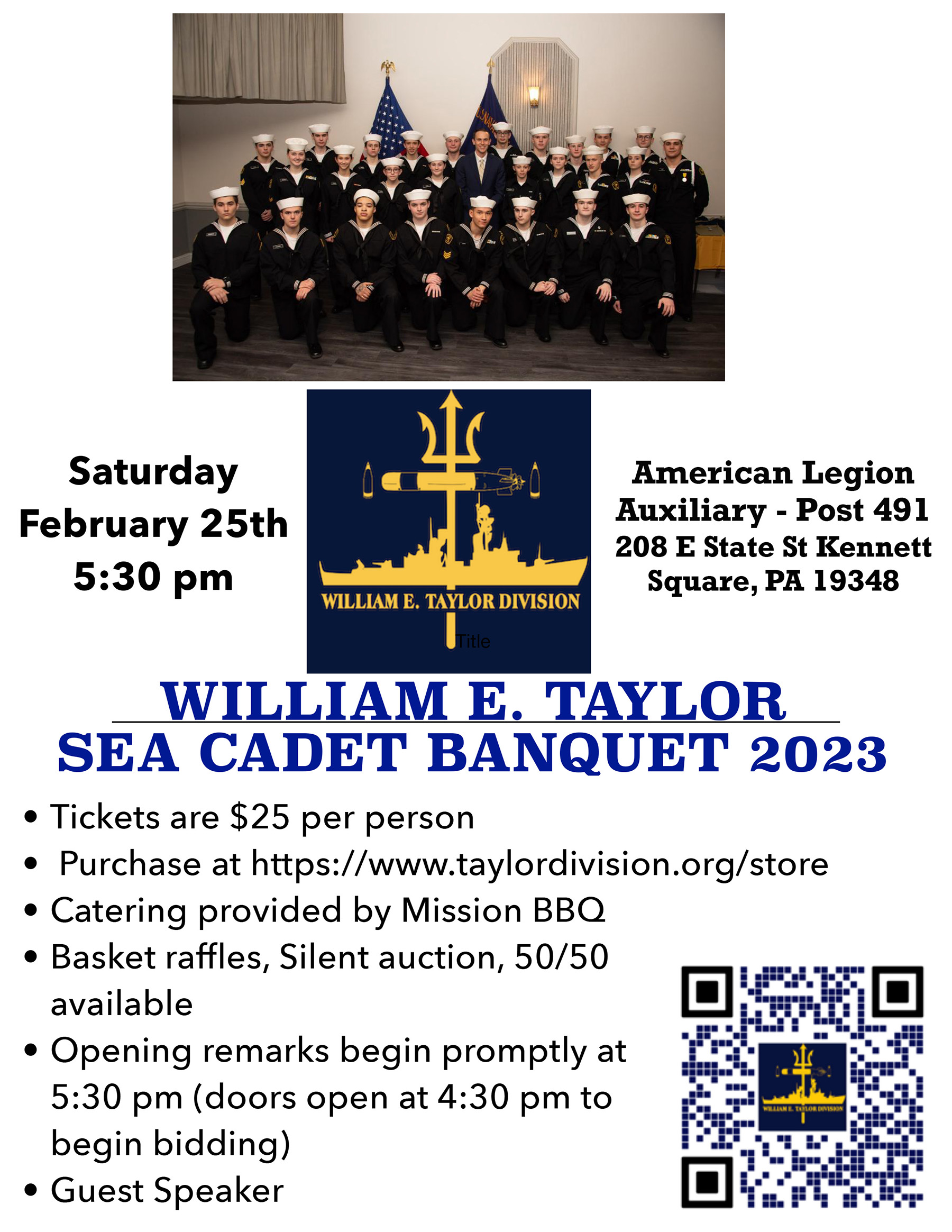 Sea Cadet Banquet - February 25, 2023