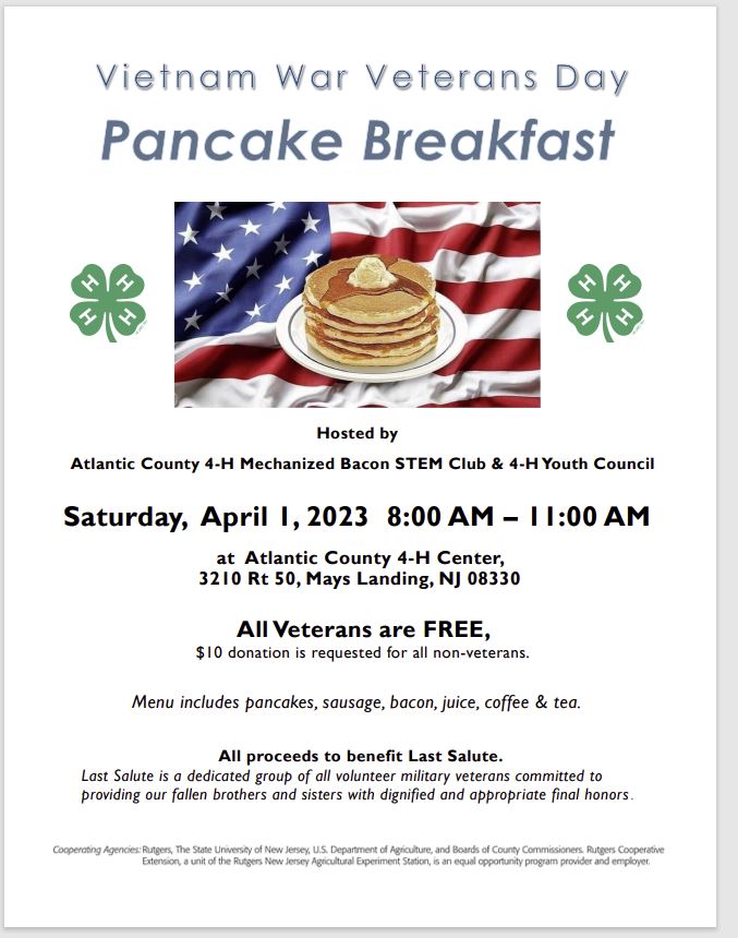 Vietnam Veterans Day Pancake Breakfast