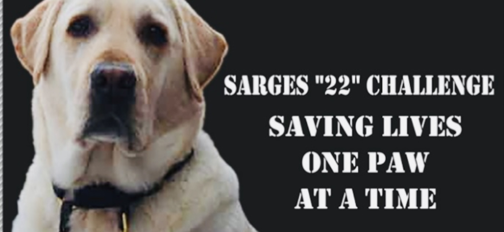 Sarge's "22" Challenge- Walk to bring awareness to Veteran suicide