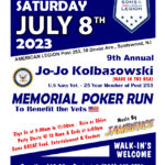 Annual Jo-Jo Memorial Poker Run to Benefit the Vets