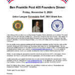 American Legion - Post #405 - Founders Dinner